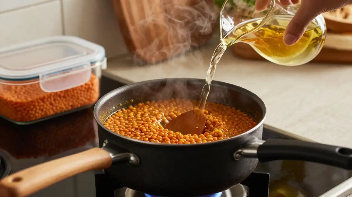 How to Store and Reheat Leftover Red Lentil Dal