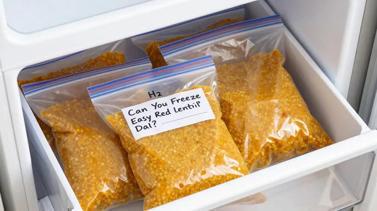 Can You Freeze Easy Red Lentil Dal?
