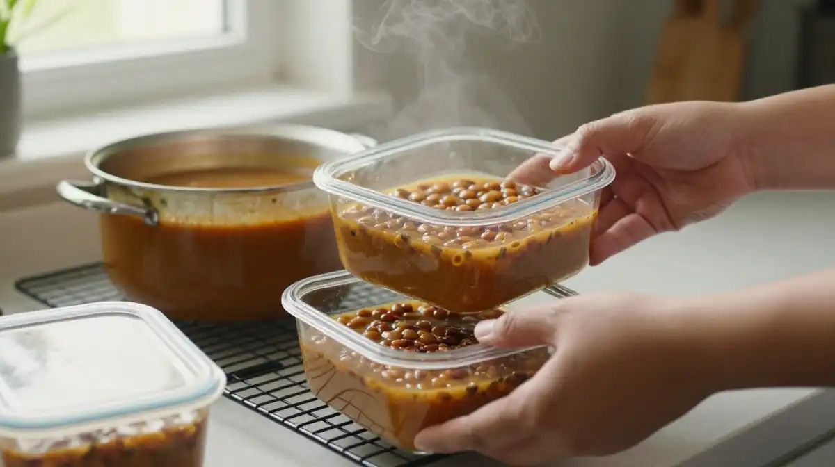 How to Store and Reheat Leftover Mediterranean Pinto Bean Soup