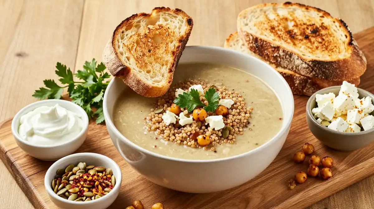 Best Breads and Toppings to Serve With Your Quinoa Vegetable Soup