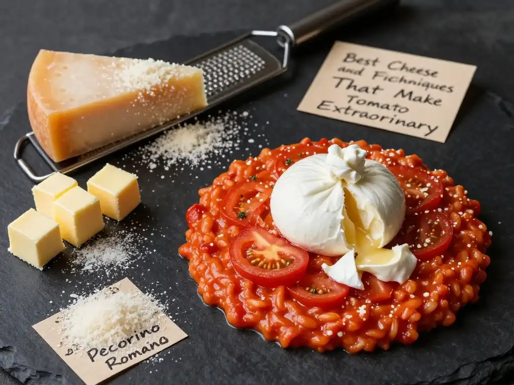 Best Cheese and Finishing Techniques That Make Tomato Risotto Extraordinary