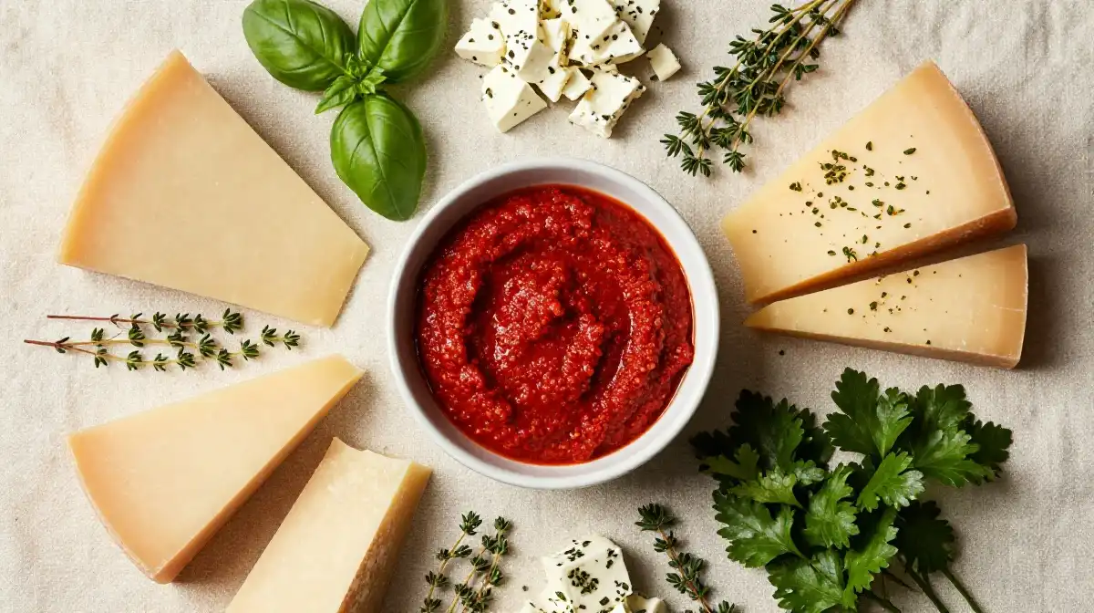 Best Cheese and Herb Combinations for Your Red Pepper Pesto