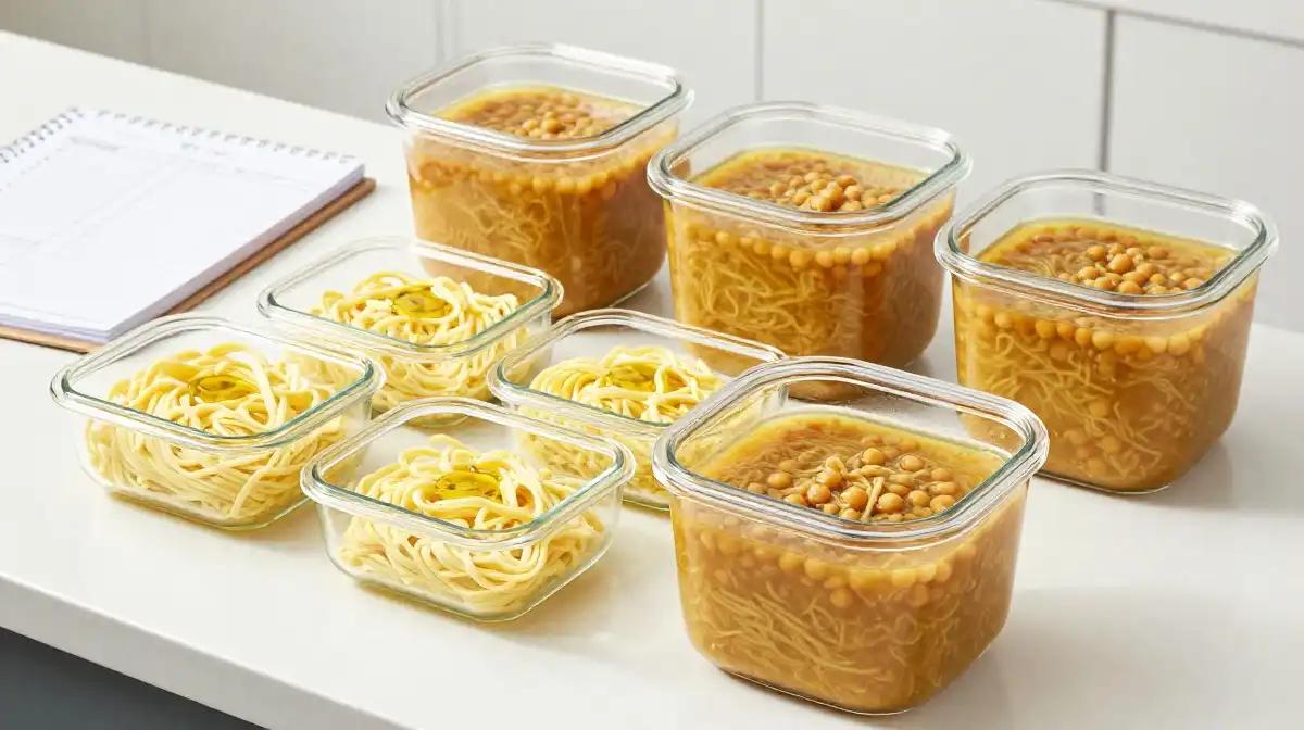 How to Make Chickpea Noodle Soup for Meal Prep and Busy Weeknights