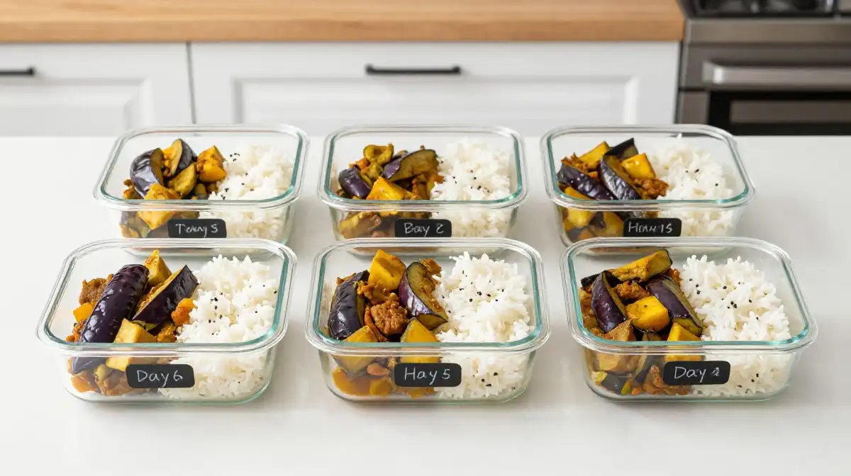 How to Make Eggplant Curry for Meal Prep and Busy Weeknights