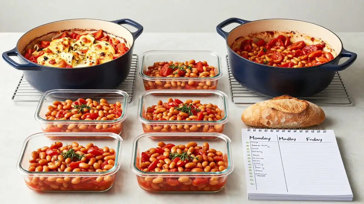 How to Make Gigantes Plaki for Meal Prep and Busy Weeknights