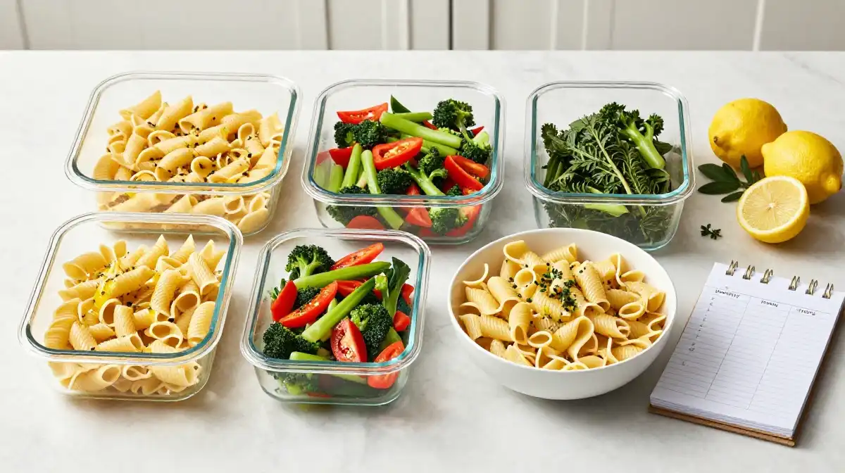 How to Make Pasta Primavera for Meal Prep and Busy Weeknights