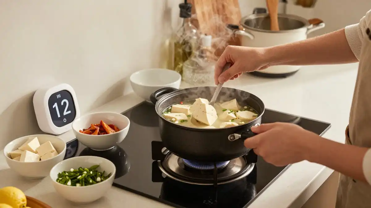 How to Make Tofu Soup in 15 Minutes for Busy Weeknights