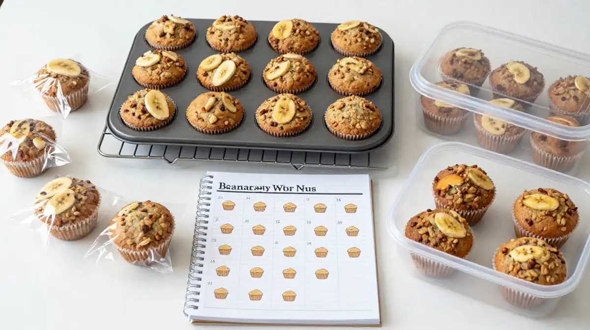 How to Make Healthy Banana Nut Muffins for Meal Prep and Busy Weeks