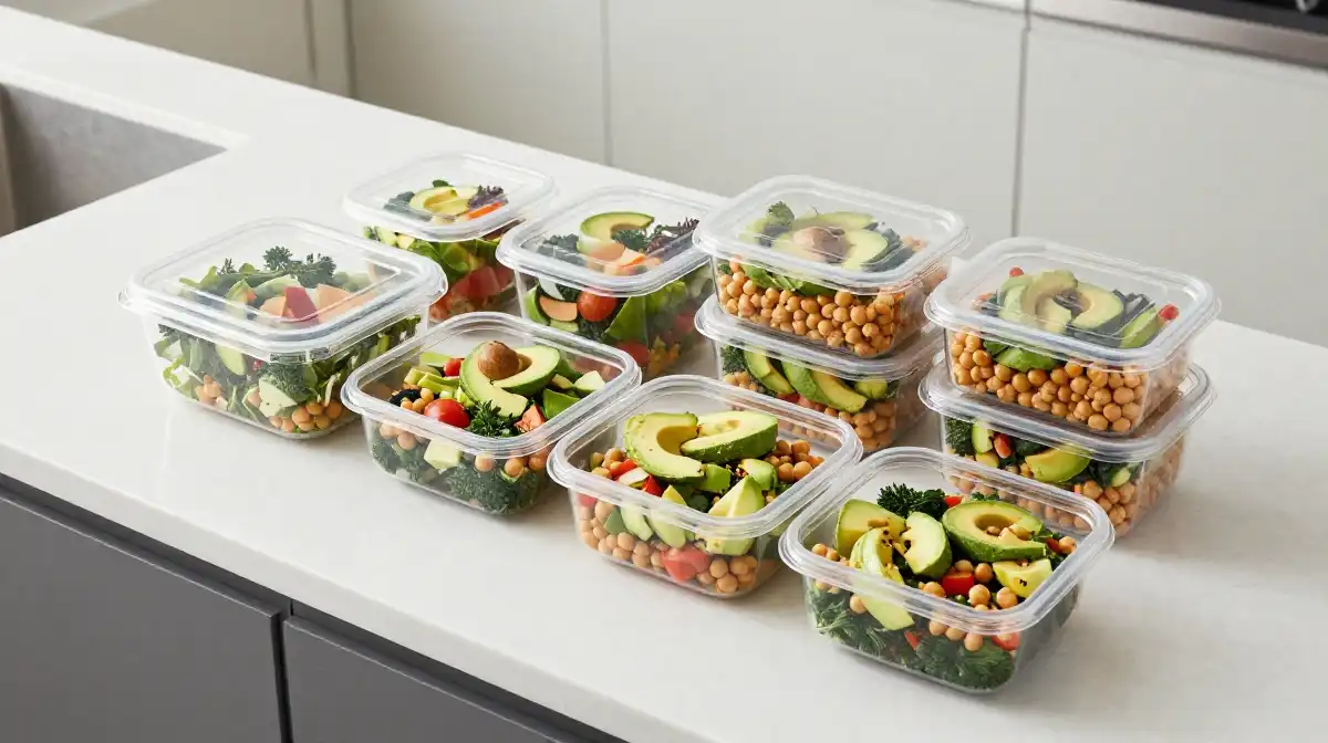 How to Meal Prep Chickpea Avocado Salad That Stays Fresh All Week