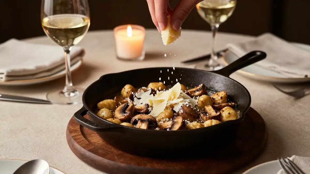 How to Serve Mushroom Gnocchi Skillet for Maximum Presentation Impact