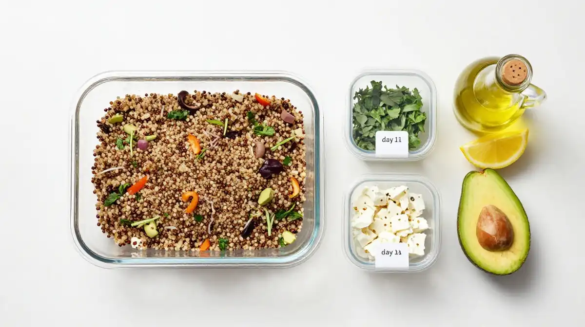 How to Store Greek Quinoa Salad and Keep It Fresh for Days