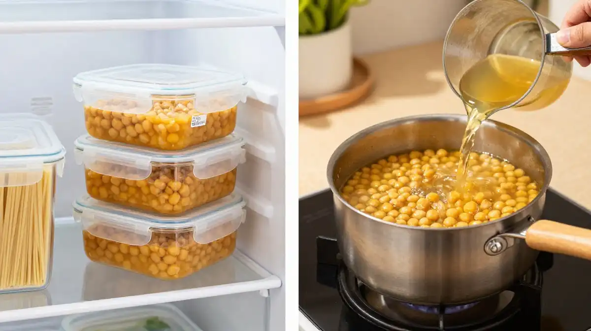 How to Store and Reheat Chickpea Noodle Soup Without Losing Flavor