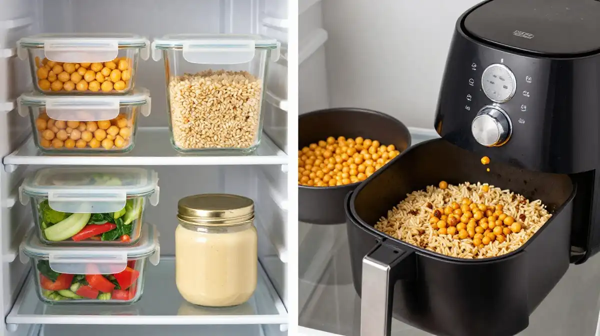 How to Store and Reheat Chickpea Shawarma Bowl Without Losing Flavor