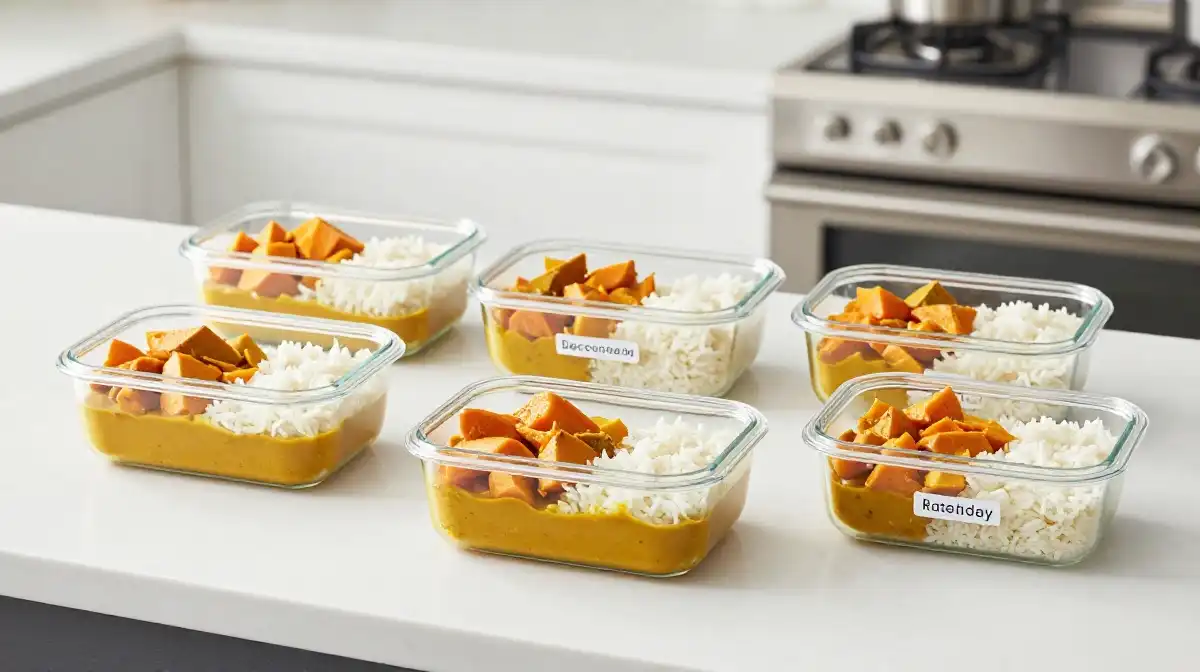 How to Make Sweet Potato Curry for Meal Prep and Busy Weeknights