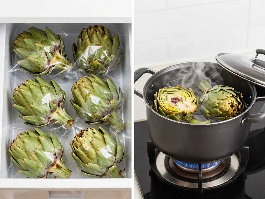 How to Store and Reheat Cooked Artichokes for Best Results