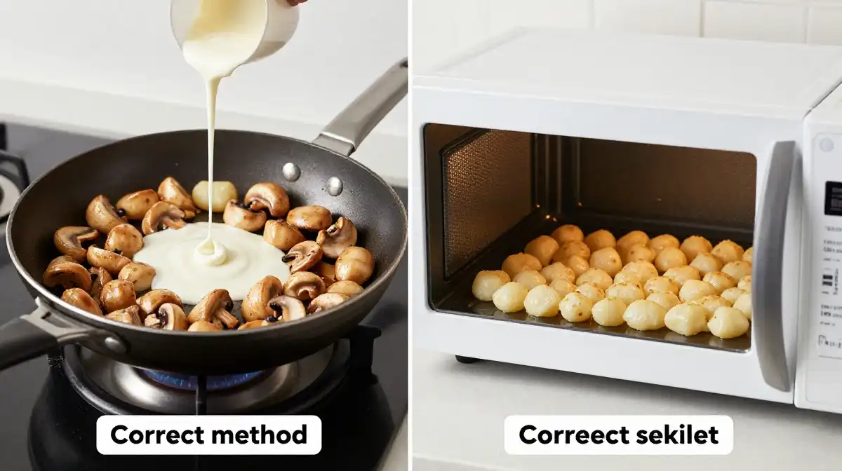How to Store and Reheat Mushroom Gnocchi Skillet Without Losing Texture
