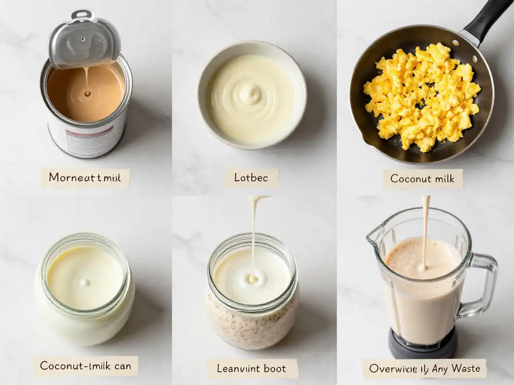 How to Use Every Drop of a Coconut Milk Can Without Any Waste