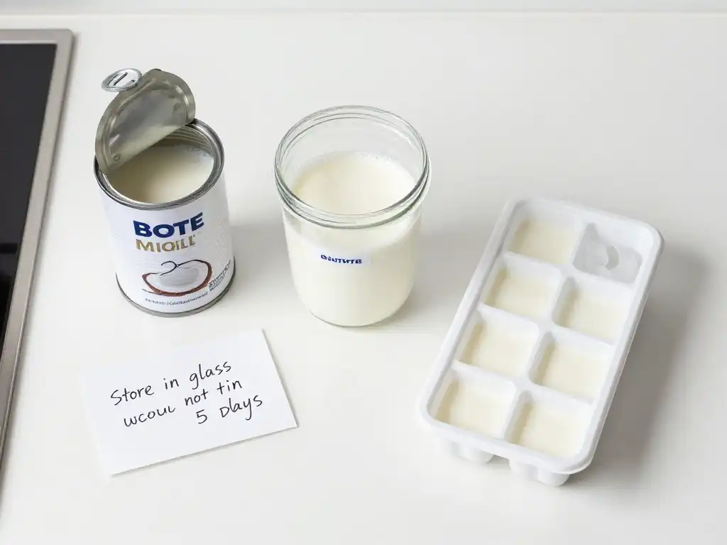 How to Store Open Coconut Milk and Keep It Fresh for Days