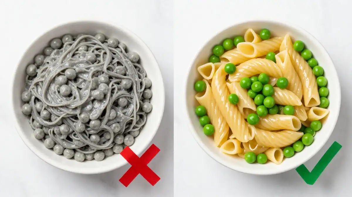 Mistakes to Avoid When Making Pasta and Peas at Home