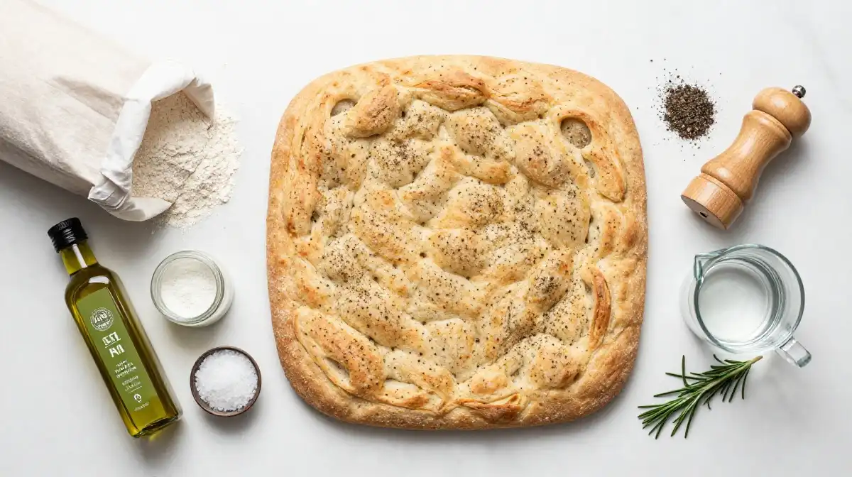 Best Flour and Ingredients for Black Pepper Focaccia That Bakes Like a Dream
