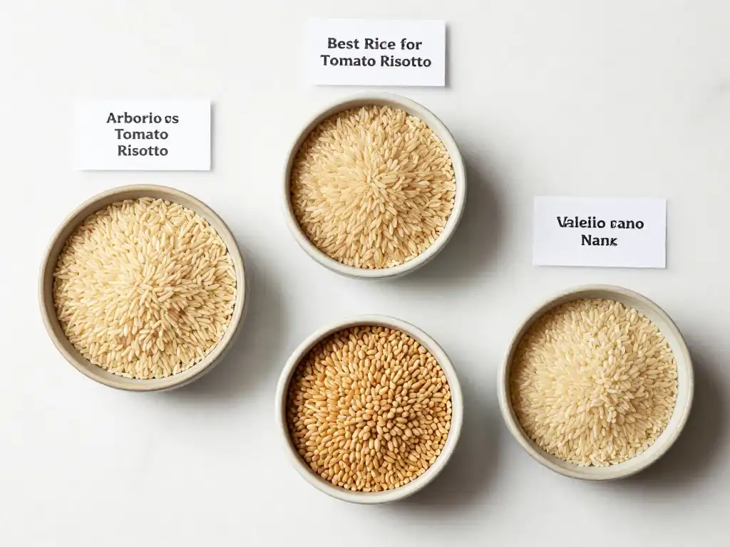 Best Rice for Tomato Risotto: Arborio vs Carnaroli Explained