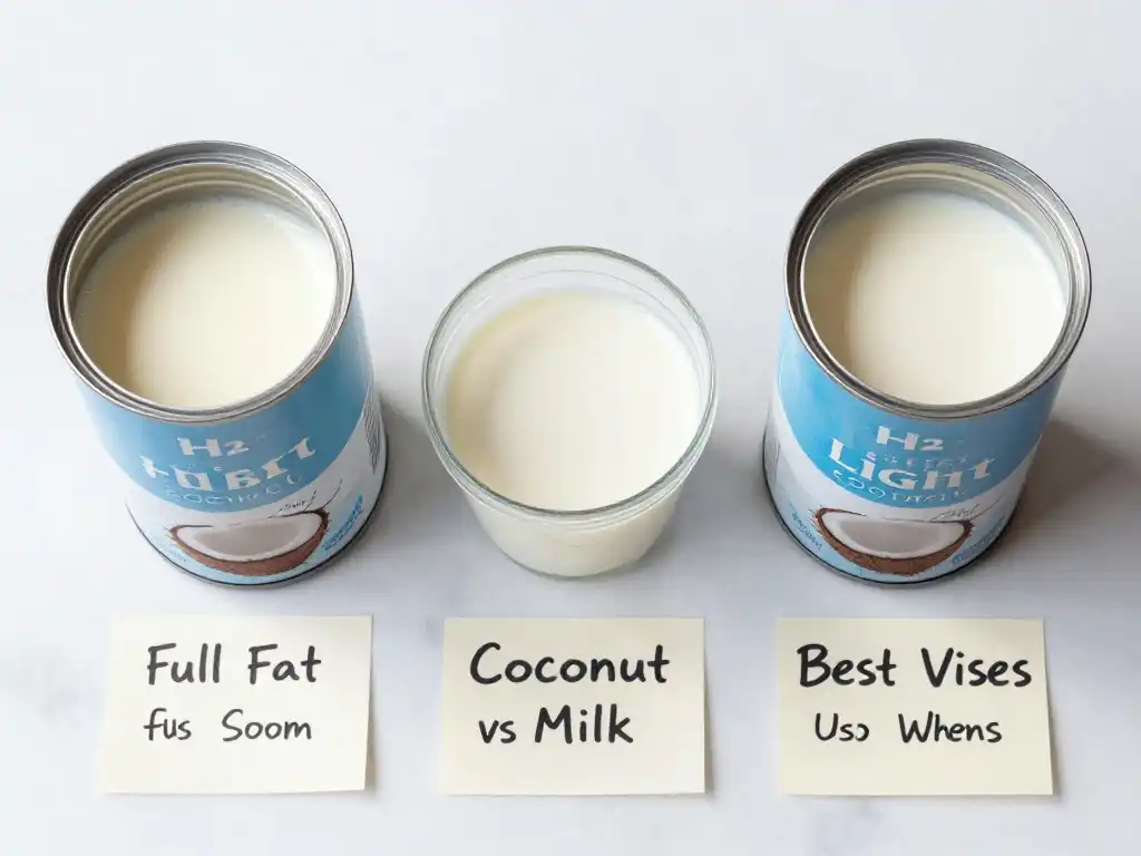 Full Fat vs Light Coconut Milk: Which One to Use and When