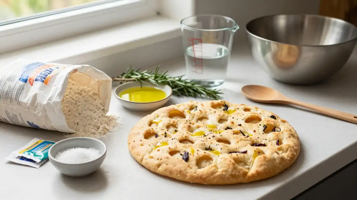 2. Ingredients You Need to Make Perfect No Knead Focaccia at Home