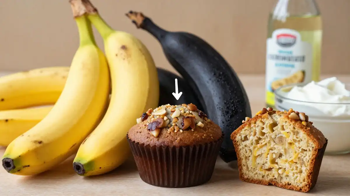 The Secret to Perfectly Moist Healthy Banana Nut Muffins Every Single Time
