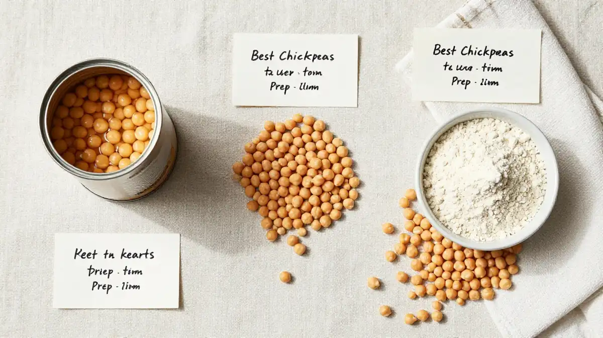 Best Chickpeas to Use for Chickpea Fritters That Hold Together Perfectly