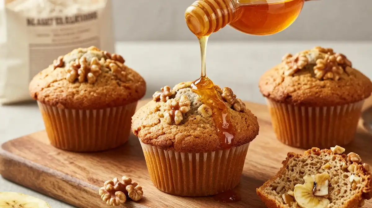 The Secret to Perfectly Moist Healthy Banana Nut Muffins Every Single Time