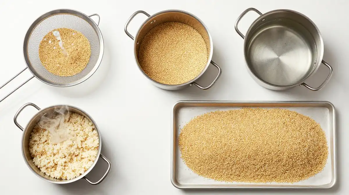 How to Cook Quinoa Perfectly for Greek Salad Every Single Time