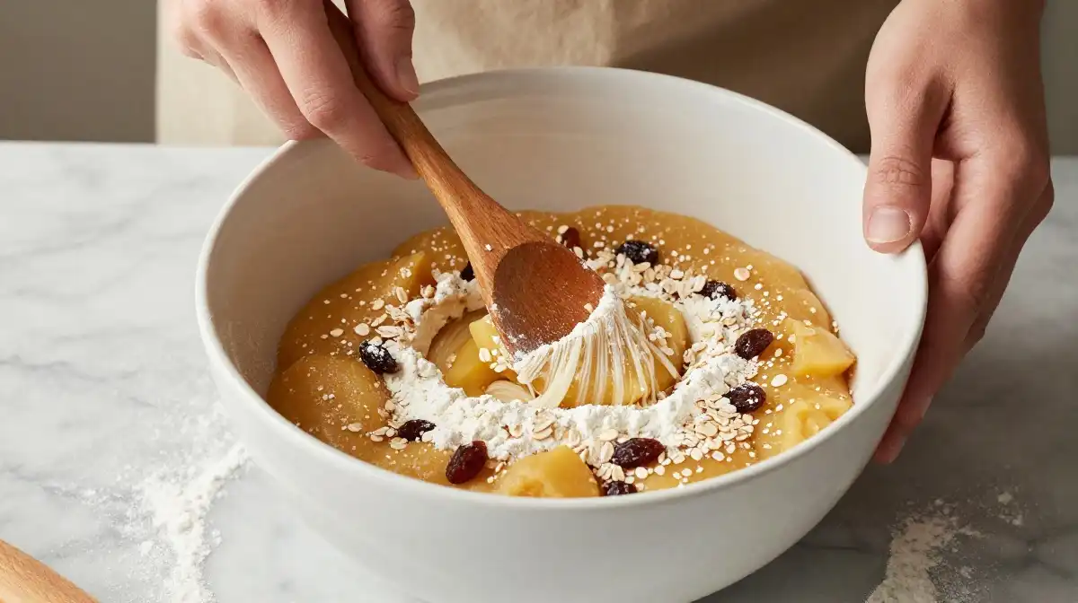 How to Make Applesauce Muffins Step by Step in One Bowl