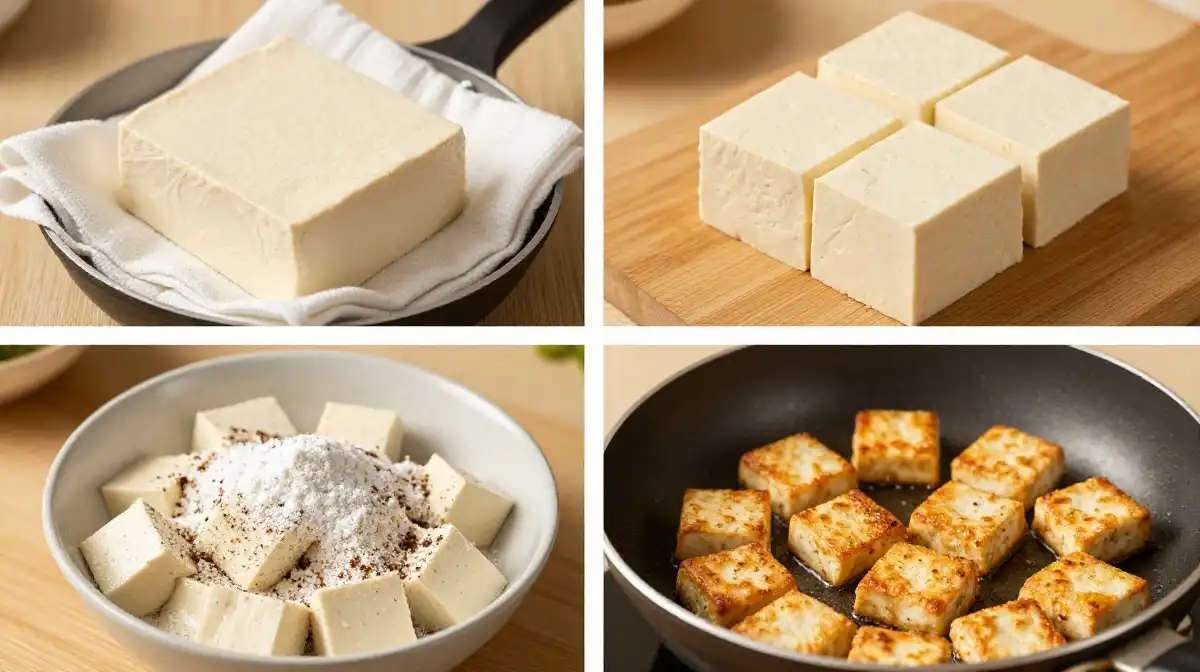 How to Press Prepare and Cook Tofu for Pasta Like a Professional