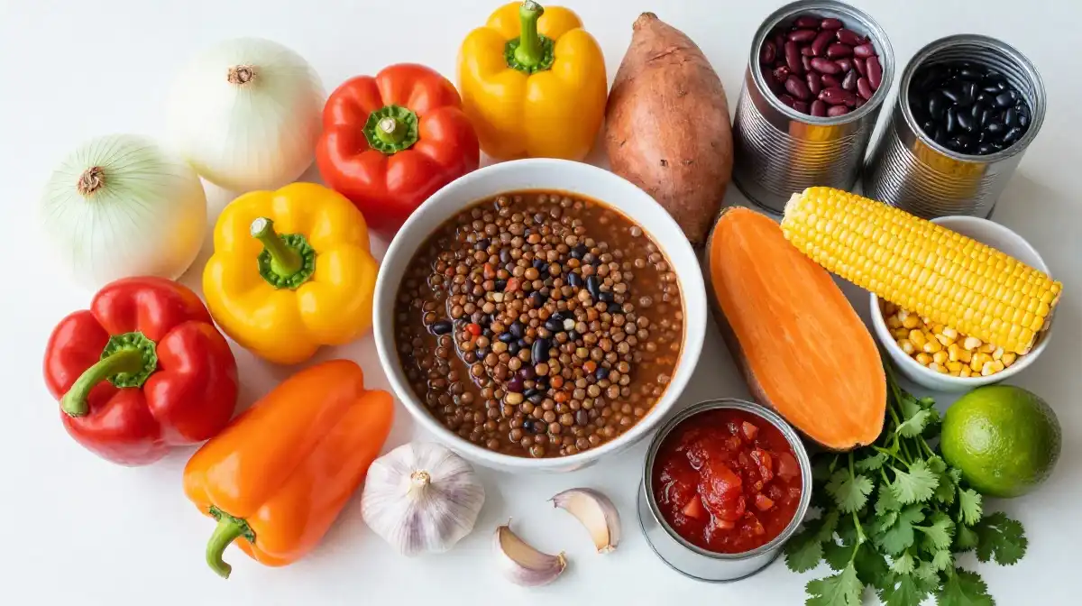 Best Vegetables and Add-Ins for a Complete Lentil Chili Bowl