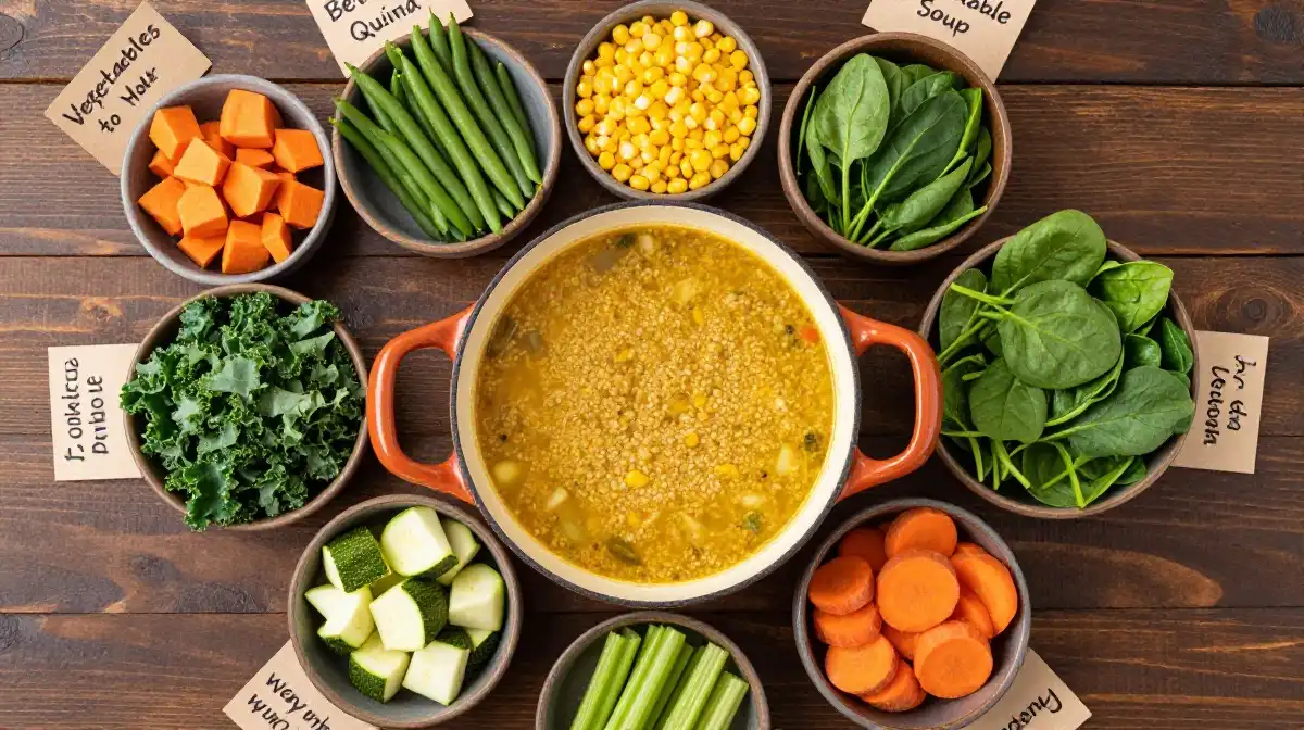 Best Vegetables to Add to Your Quinoa Vegetable Soup for Color and Nutrition