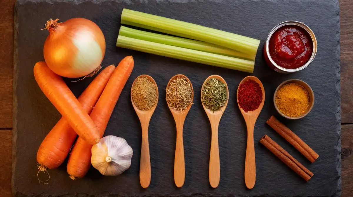 Essential Aromatics and Spices That Give This Lentil Soup Real Depth