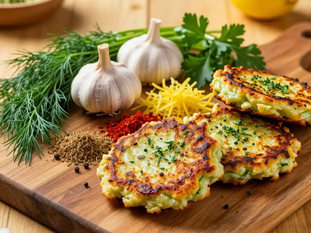 Essential Herbs Spices and Flavors That Make These Fritters Exceptional