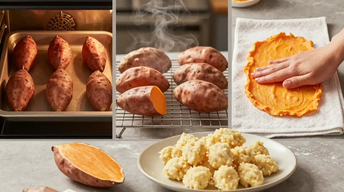 How to Prepare and Dry Sweet Potatoes for Gnocchi That Does Not Fall Apart