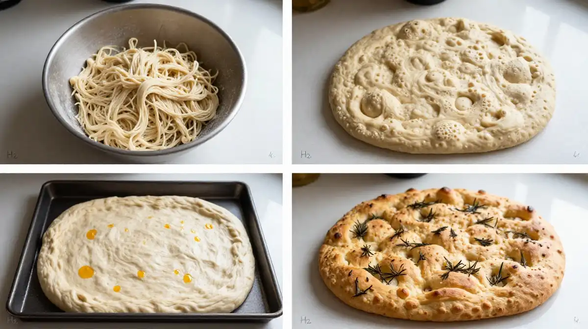 4. Step-by-Step Guide to Making No Knead Focaccia From Scratch