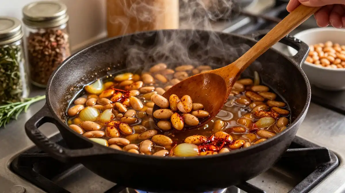 Step-by-Step Instructions for Easy Mediterranean Pinto Bean Soup