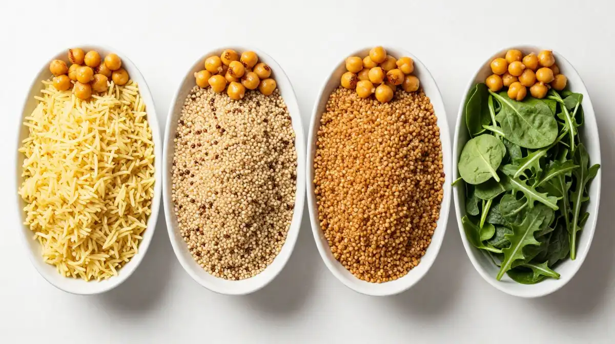 Best Base Options for Your Chickpea Shawarma Bowl