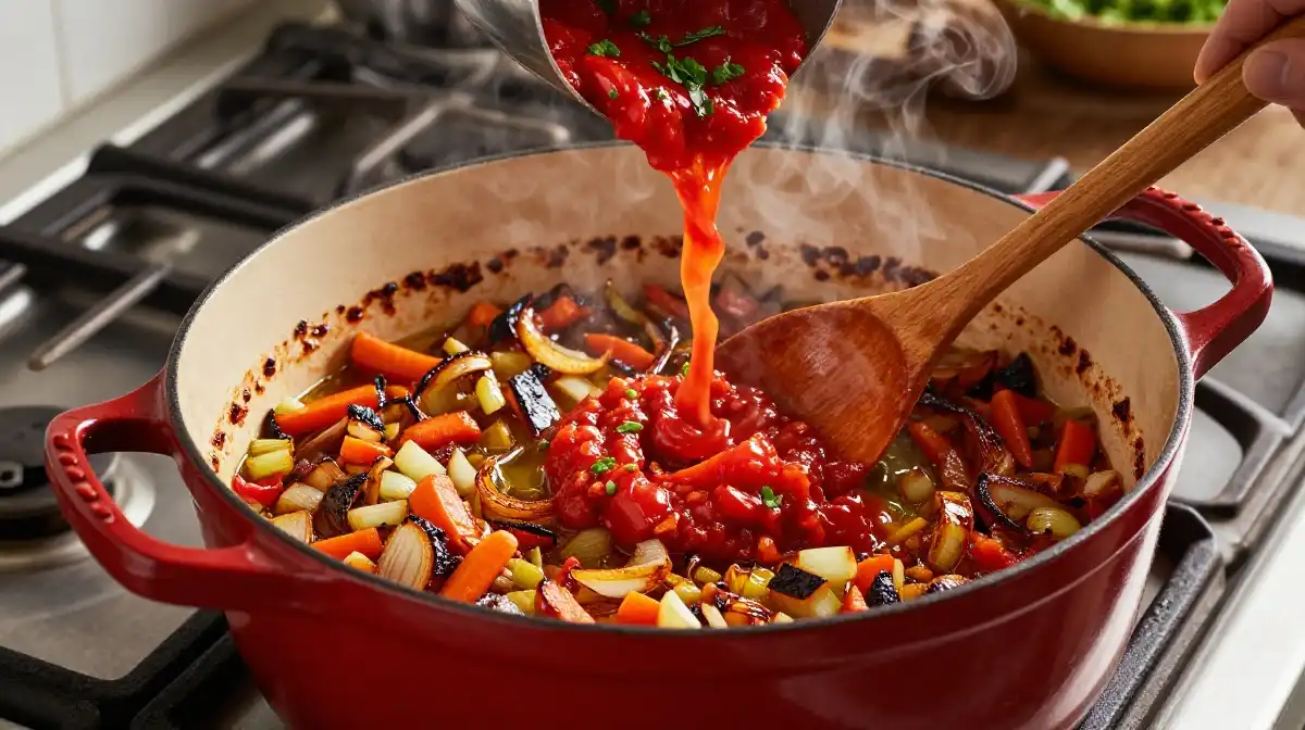 Best Tomato Sauce Base for a Rich and Flavorful Gigantes Plaki