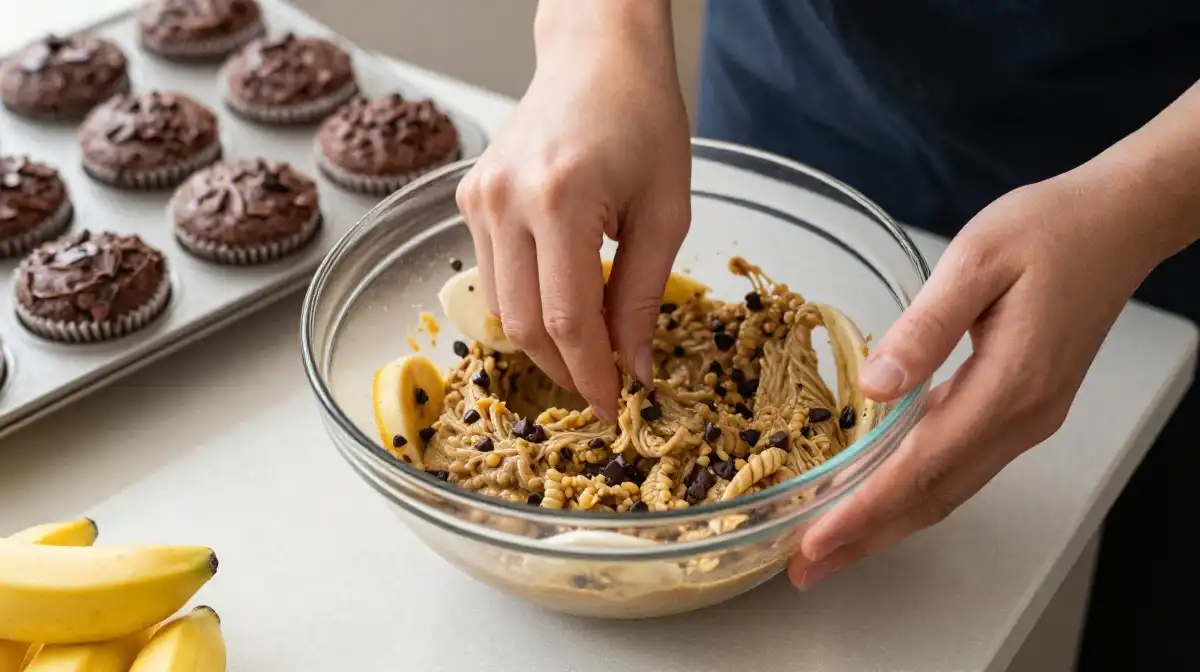 5. How to Make Classic Banana Chocolate Muffins From Scratch Step by Step
