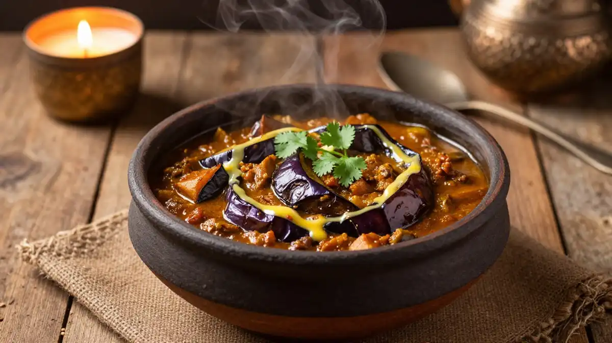 How to Make Classic Indian Eggplant Curry From Scratch Step by Step