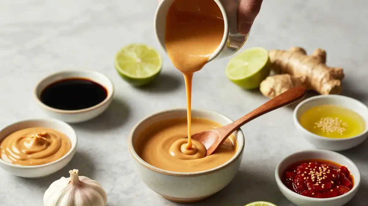 The Only Peanut Sauce Recipe You Will Ever Need for This Bowl