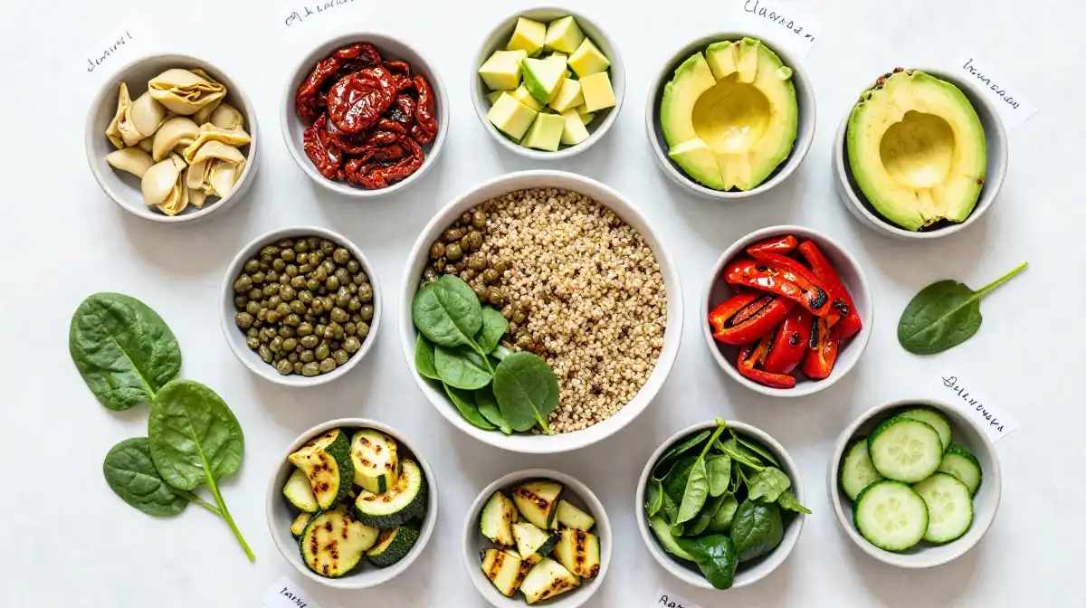 Best Vegetables to Add to Your Greek Quinoa Salad for Color and Crunch