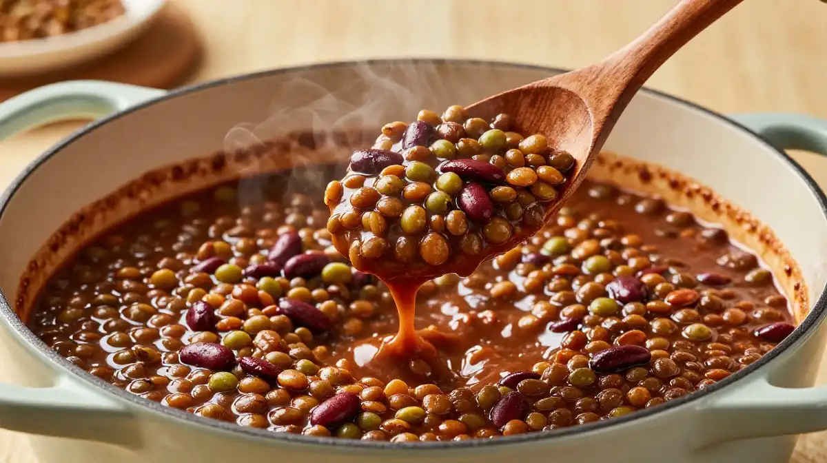 How to Make Thick and Hearty Lentil Chili That Sticks to Your Ribs