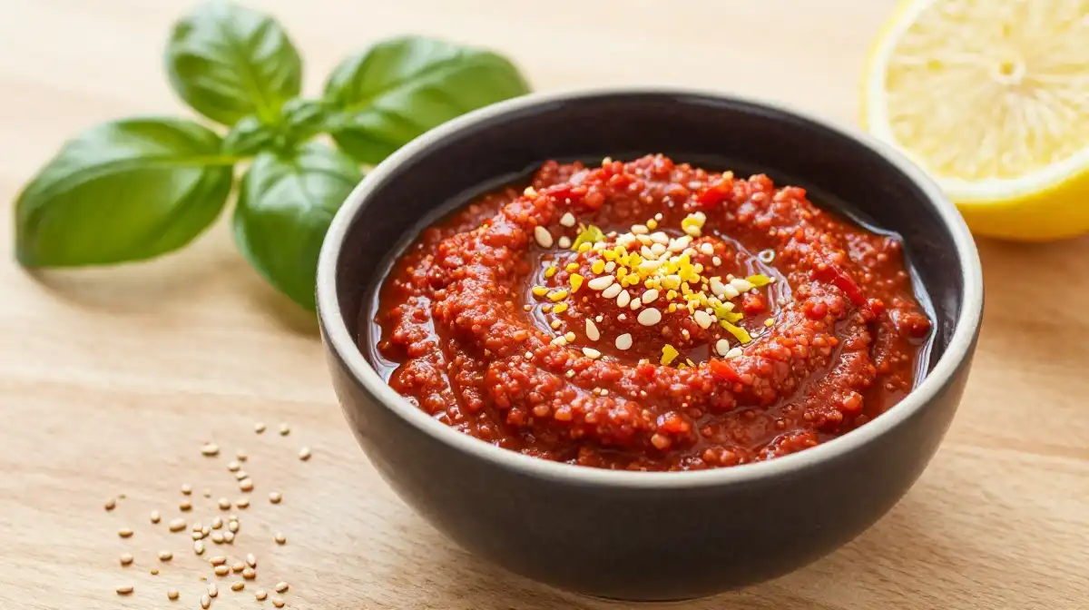 How to Make Vegan Red Pepper Pesto Without Cheese