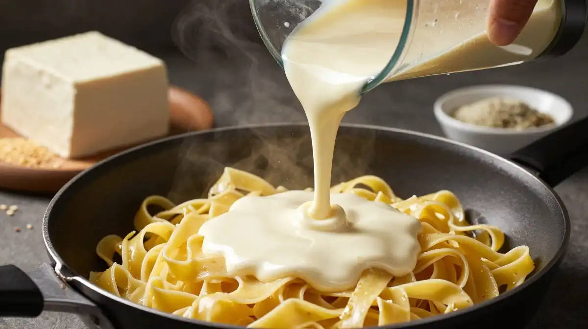 Silken Tofu Cream Sauce That Is Richer Than Any Dairy Alternative