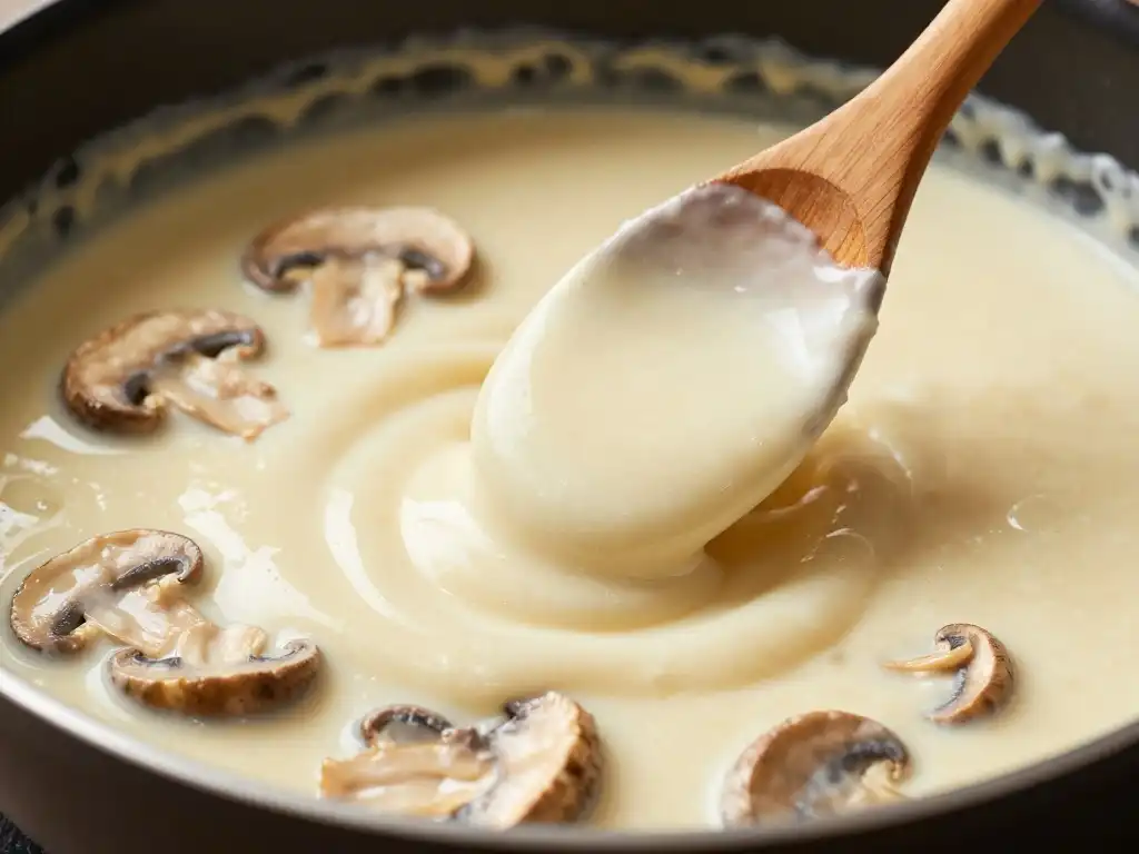 The Secret to Making Mushroom Stroganoff Incredibly Thick and Creamy